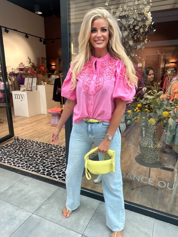 Blouse Aida roze