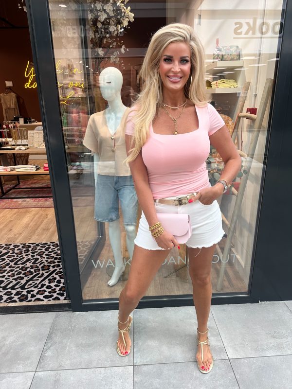Basic top roze
