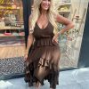 Gypsy jurk bruin