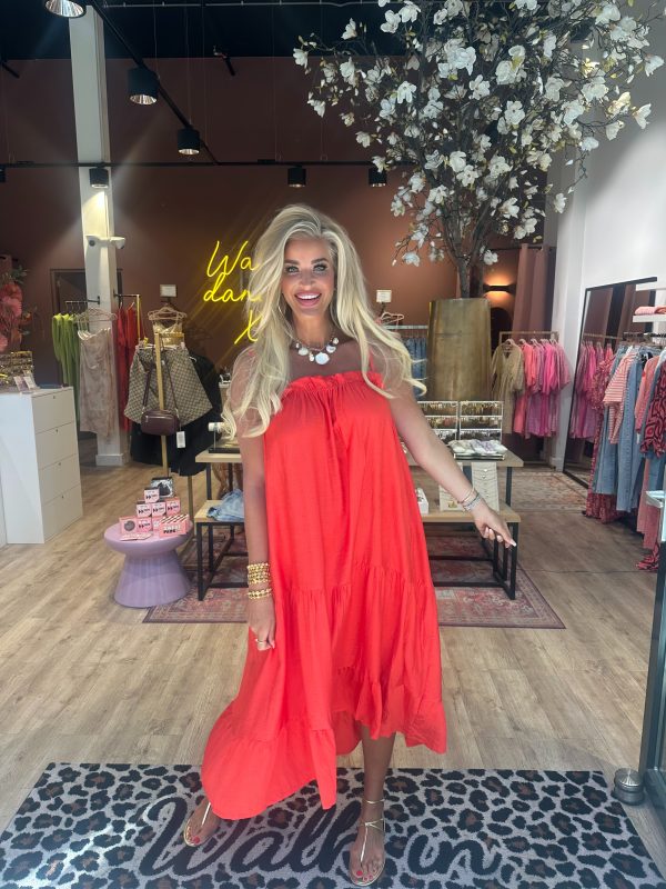 Jurk Stephanie koraal