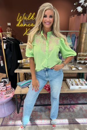 Blouse Aida groen