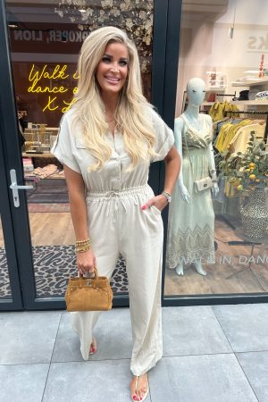 Jumpsuit Anna beige