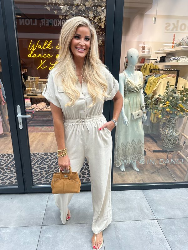 Jumpsuit Anna beige