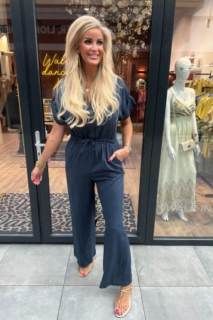 Jumpsuit Anna donkerblauw