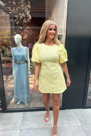 Jurk Angie geel