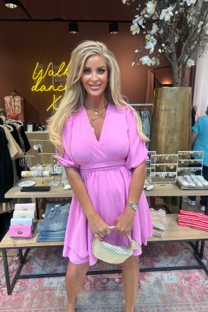 Jurk Nina roze