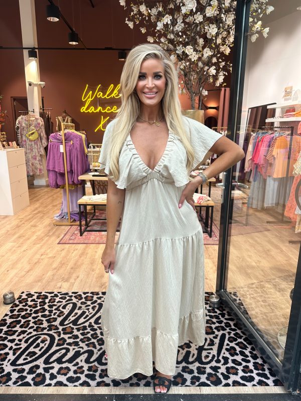 Jurk Ella beige