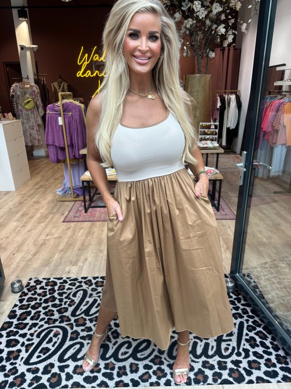 Jurk Soof Camel beige