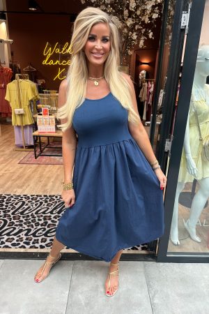 Jurk Soof blauw
