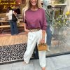 Basic top Lou Bordeaux