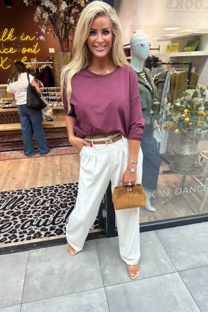 Basic top Lou Bordeaux