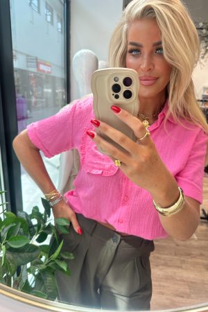 Alternative view of Blouse Vacances roze
