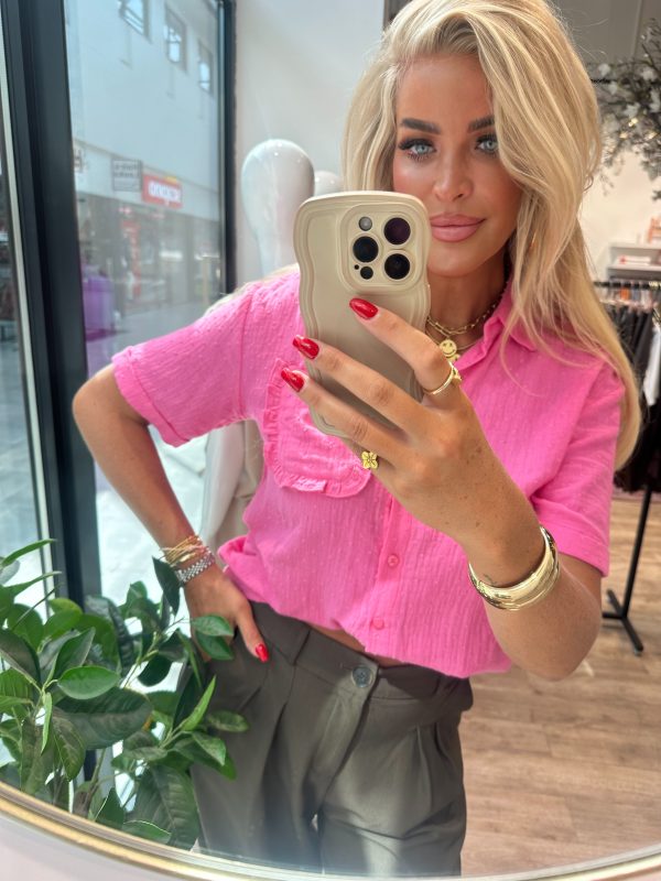 Blouse Vacances roze - Afbeelding 2