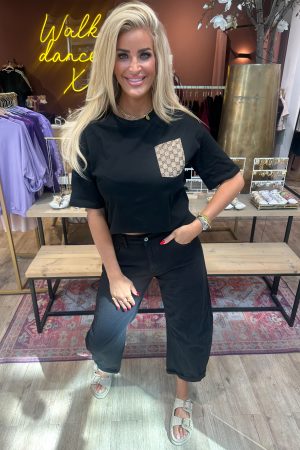 Inspired t-shirt zwart