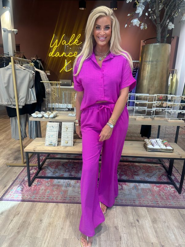 Set Lottie magenta