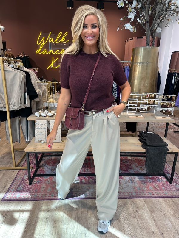 Bestseller top floor bordeaux/aubergine