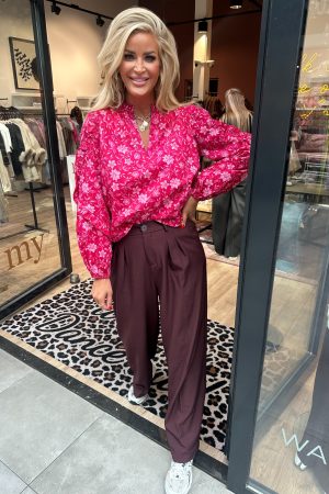 Alternative view of My Jewellery blouse rood roze