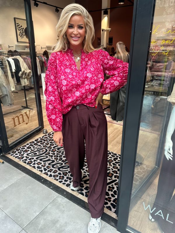 My Jewellery blouse rood roze - Afbeelding 2