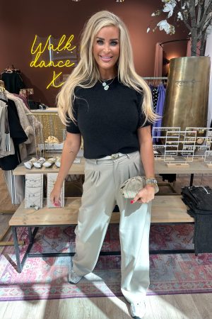 Bestseller top floor zwart