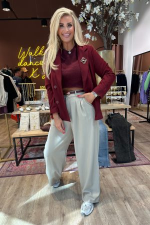 Blazer Maggy Bordeaux