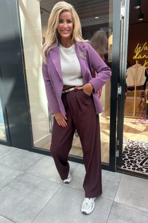 Blazer Maggy paars/mauve