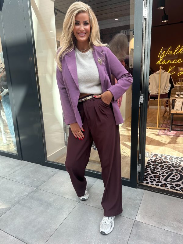 Blazer Maggy paars/mauve