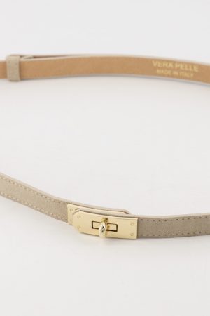 Riem verstelbaar suède beige