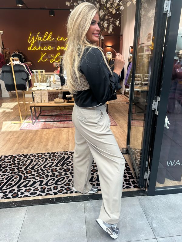 Inspired trenchcoat zwart - Afbeelding 2