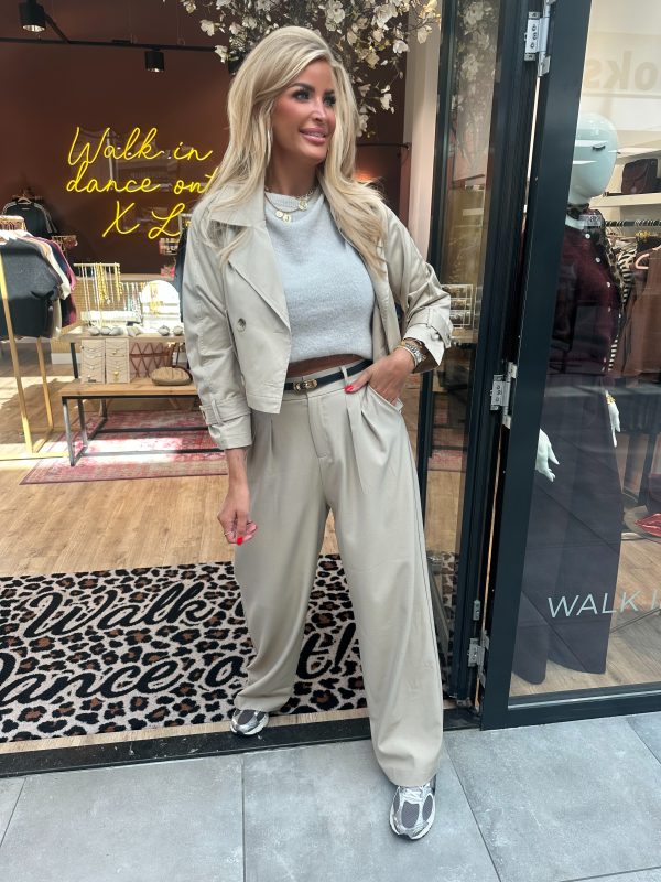 Inspired trenchcoat beige