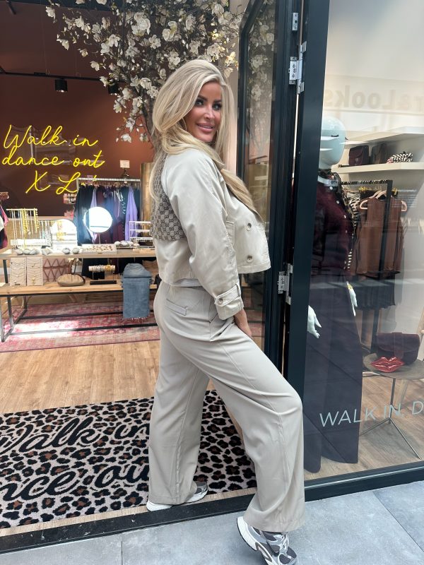 Inspired trenchcoat beige - Afbeelding 2