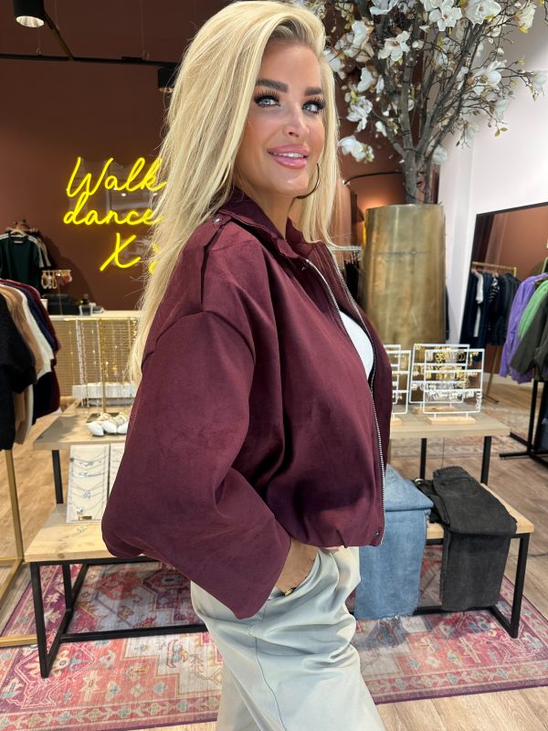 Jasje Zarah bordeaux - Afbeelding 2