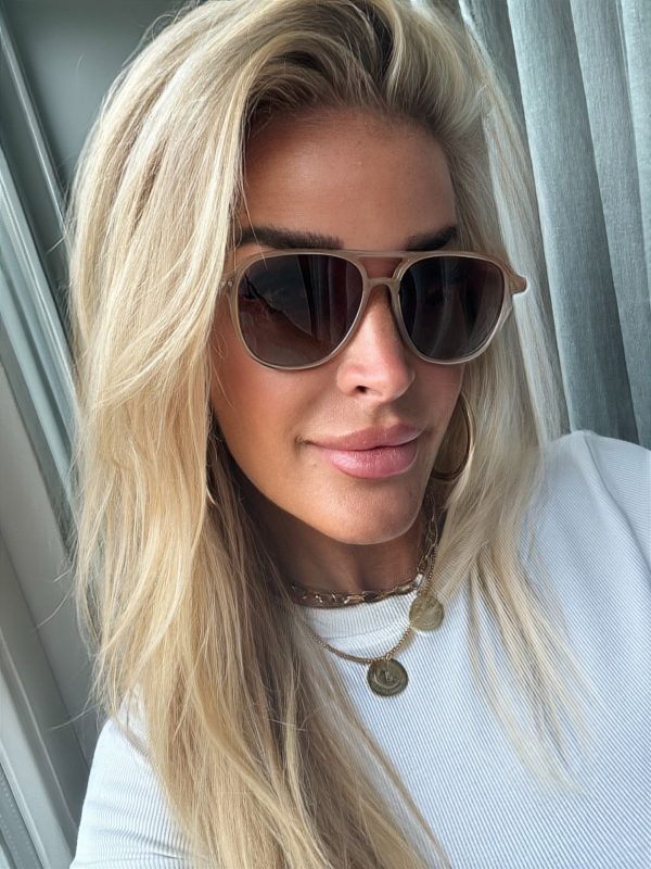 Zonnebril Lottie beige