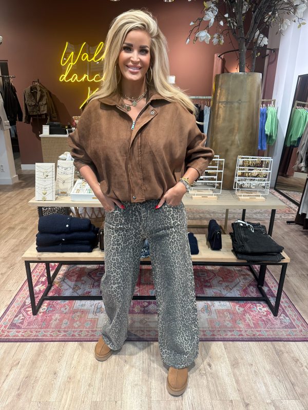 Leopard jeans - Afbeelding 2