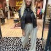 Gilet Suze donkerbruin