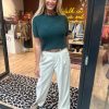 Bestseller top Floor flesgroen