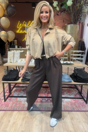 Jasje Zarah donker beige