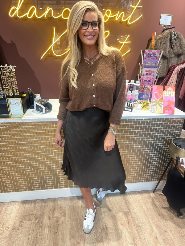 Vest Moniek bruin