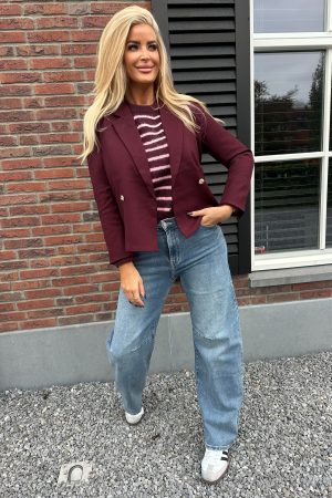 Blazer Sofie bordeaux