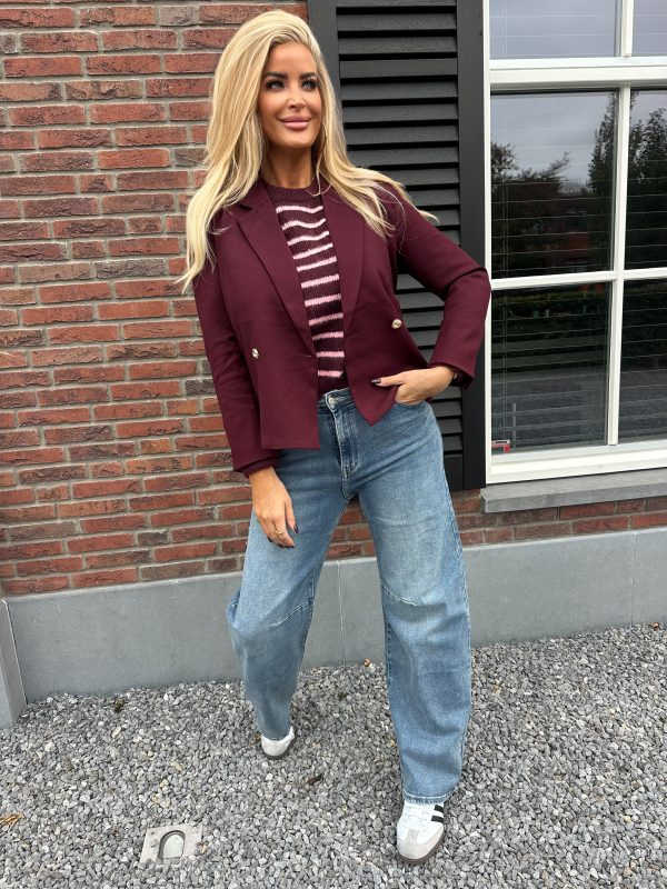 Blazer Sofie bordeaux