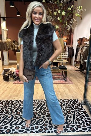 Mexxie gilet bruin