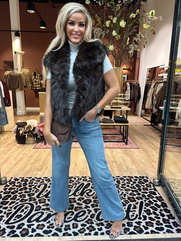 Mexxie gilet bruin