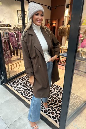 Alternative view of Trenchcoat Mimi Bruin