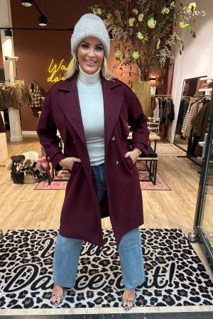 Trenchcoat Mimi Bordeaux