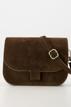 Alternative view of Flora bag suede bruin